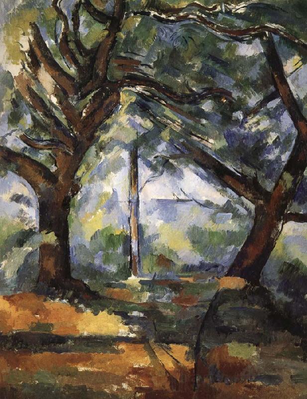 Paul Cezanne tree